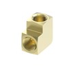 BRASS 90° ELBOW 1/4" FEMALE NPTF X 1/4" FEMALE NPT