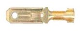 OEX - MALE BLADE BRASS 6.3MM